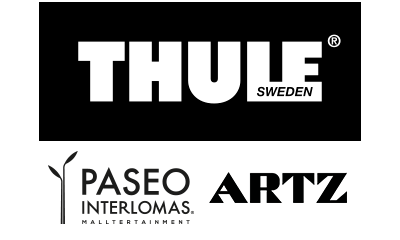Logo de Thule en plazas